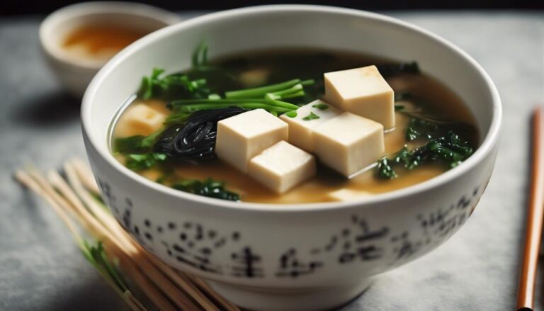 Sous Vide Miso Soup With Tofu