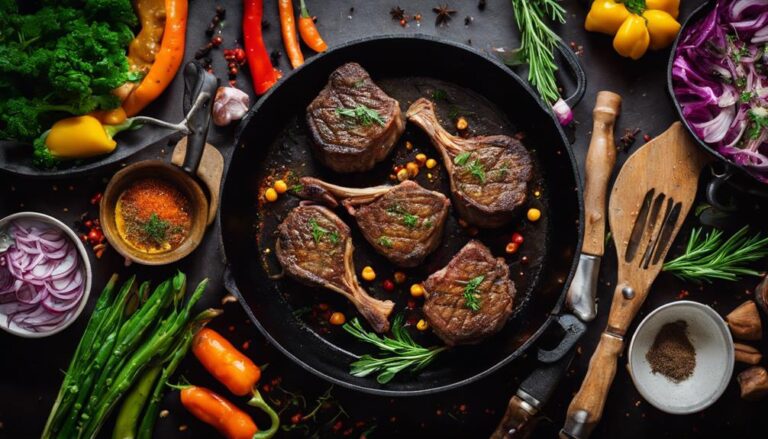 Dinner Sous Vide Moroccan Spiced Lamb Chops