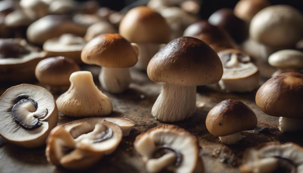 delicious mushroom options available