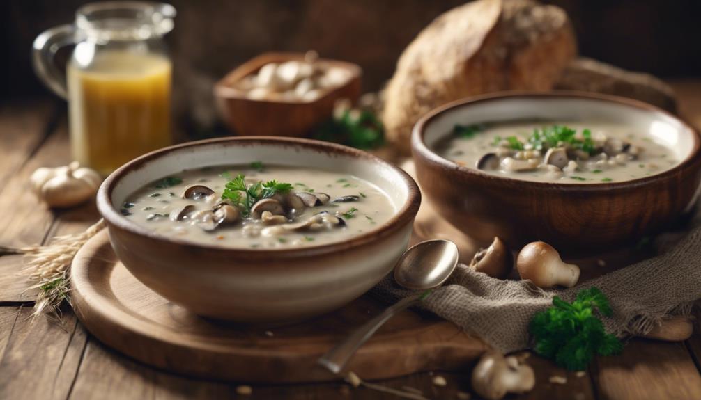 delicious mushroom soup variations