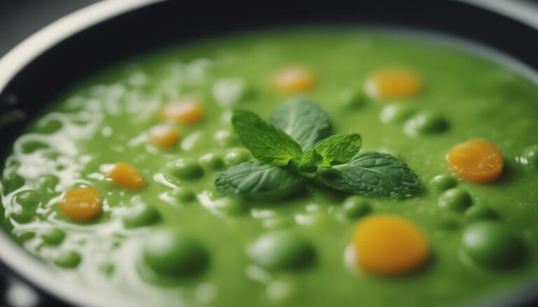 Sous Vide Pea and Mint Soup