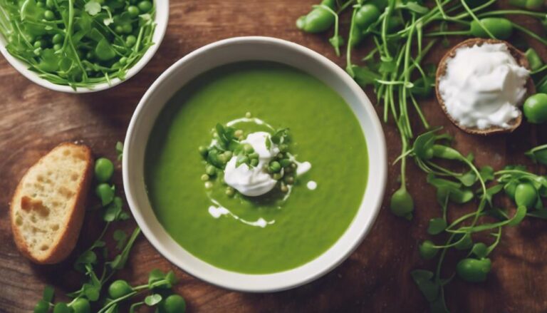 Sous Vide Organic Pea Soup