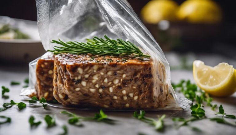 Sous Vide Garlic-Lemon Tempeh Steaks