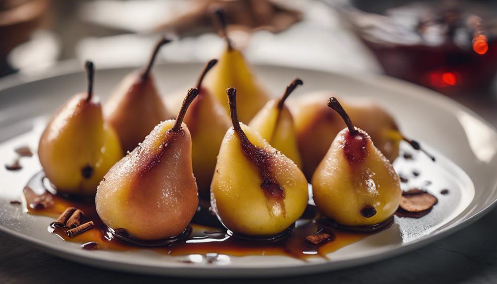 delicious poached pear recipes