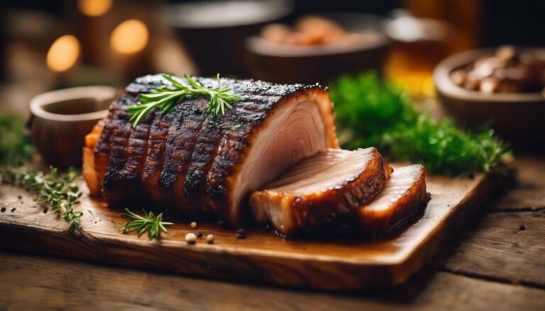 Slow-Roasted Pork Belly With Crisp Skin