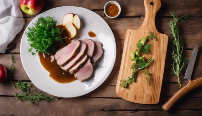 Sous Vide Pork Tenderloin With Apple Sauce