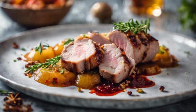 Sous Vide Pork Tenderloin With Apple Chutney