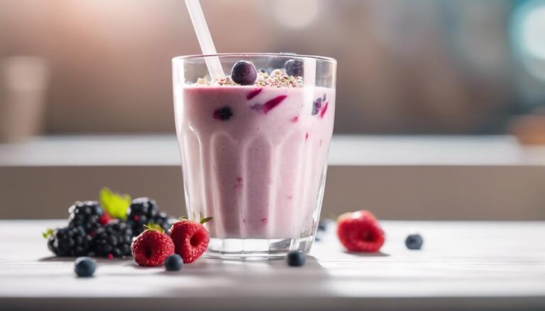 Vanilla Berry Protein Shake