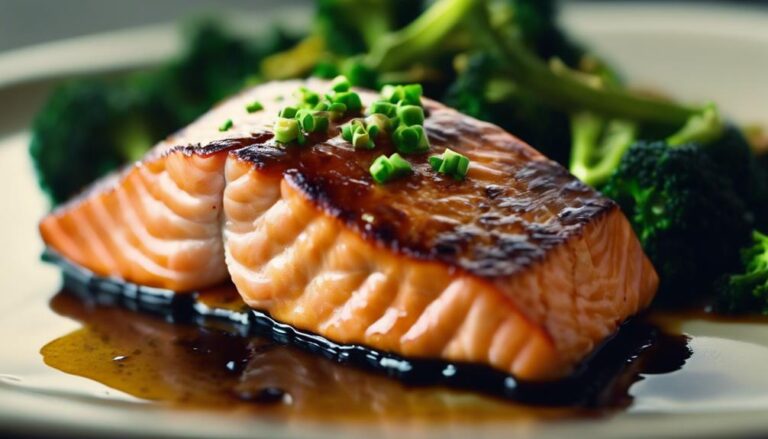 Tranquil Teriyaki Salmon With Broccoli