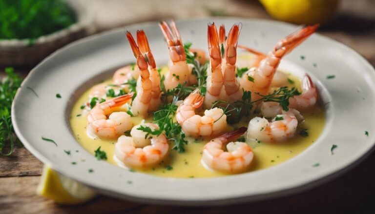 Sous Vide Shrimp Scampi With Garlic Lemon Butter