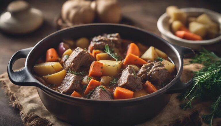 Sous Vide Lamb Stew With Root Vegetables