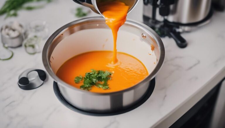 Sous Vide Carrot and Coriander Soup