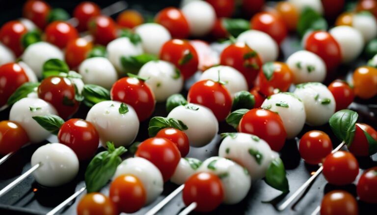 Sous Vide Caprese Skewers