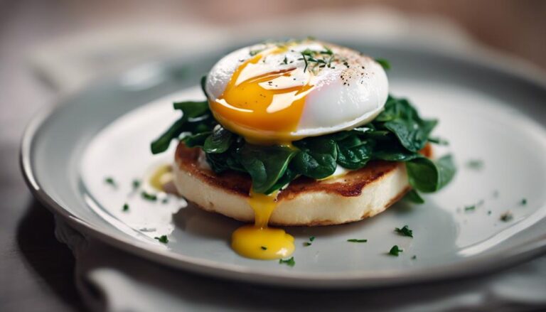 Sous Vide Bacon and Spinach Benedict