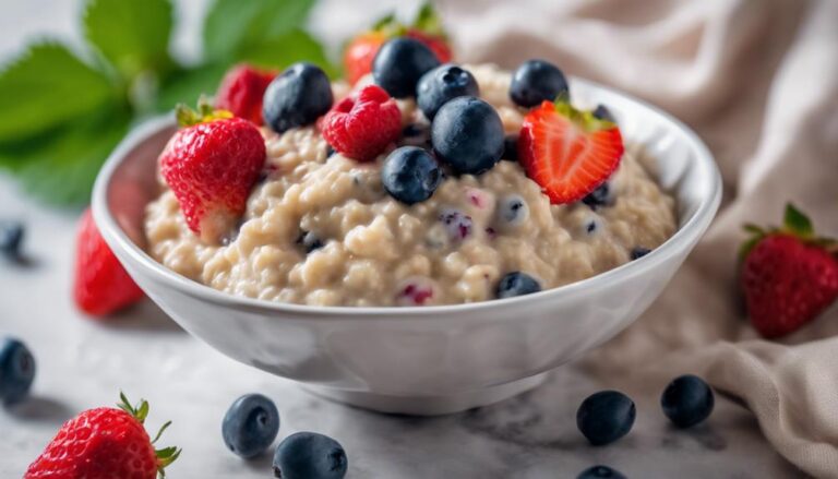 Sous Vide Oatmeal With Fresh Berries