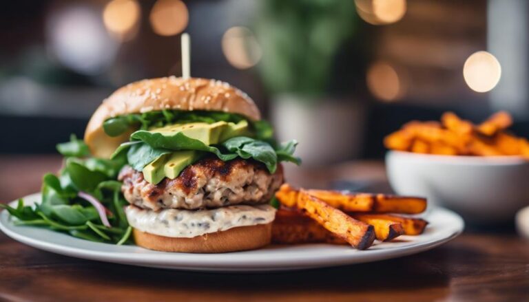 Sous Vide Turkey Burger With Avocado