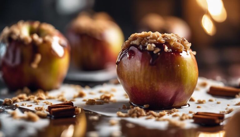 Sous Vide Baked Apples With Oats