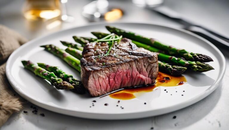 Sous Vide Steak With Asparagus