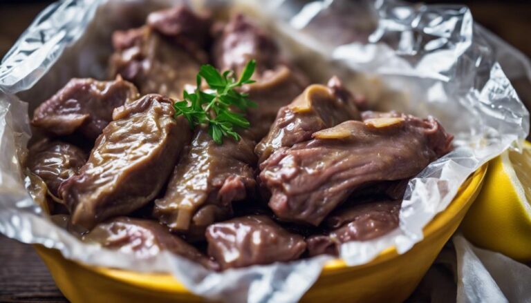 Sous Vide Lemon-Ginger Chicken Liver