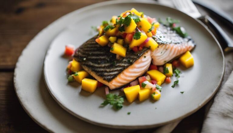 Sous Vide Rainbow Trout With Mango Salsa