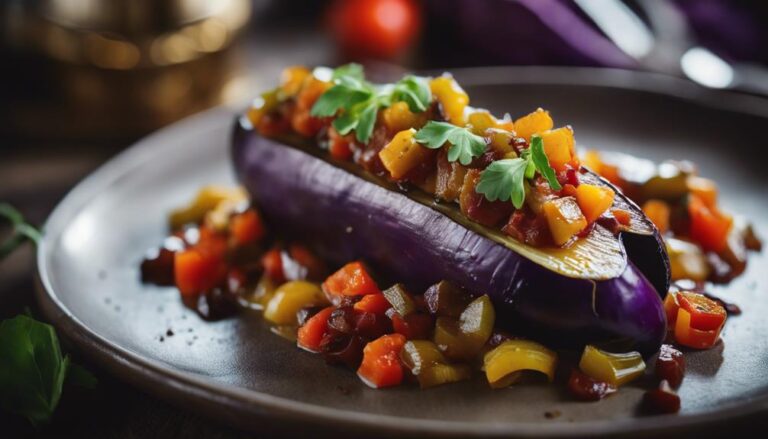 Sous Vide Eggplant With Caponata Sauce