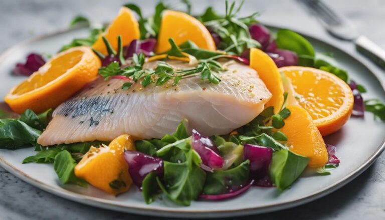 Sous Vide Tilapia With Citrus Salad