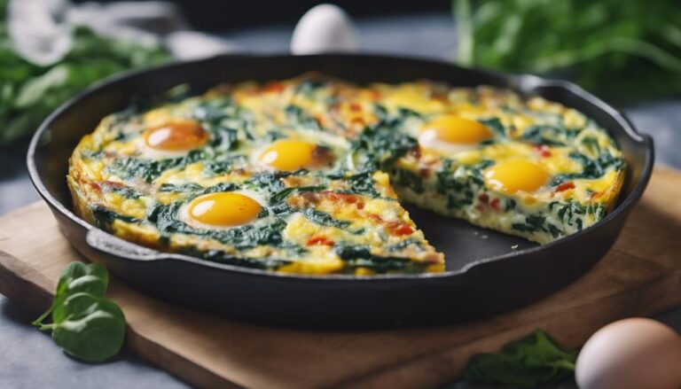 Sous Vide Farm-Fresh Egg Frittata With Local Spinach