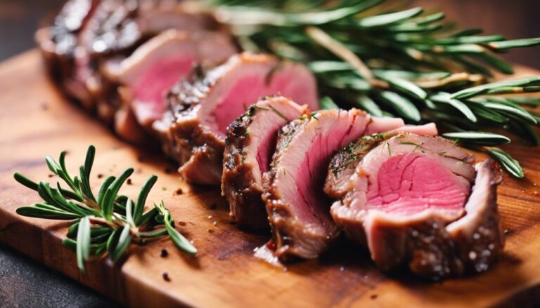 Sous Vide Rack of Lamb With Rosemary