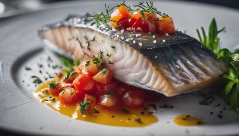 Sous Vide Mackerel With Tomato Relish