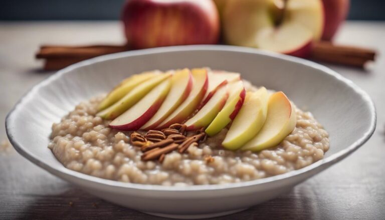 Breakfast Sous Vide Apple Cinnamon Steel-Cut Oats