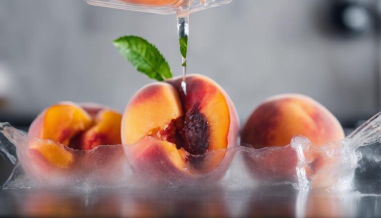 Sous Vide Poached Peaches