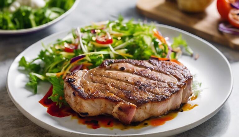 Sous Vide Pork Chops With Fennel Salad