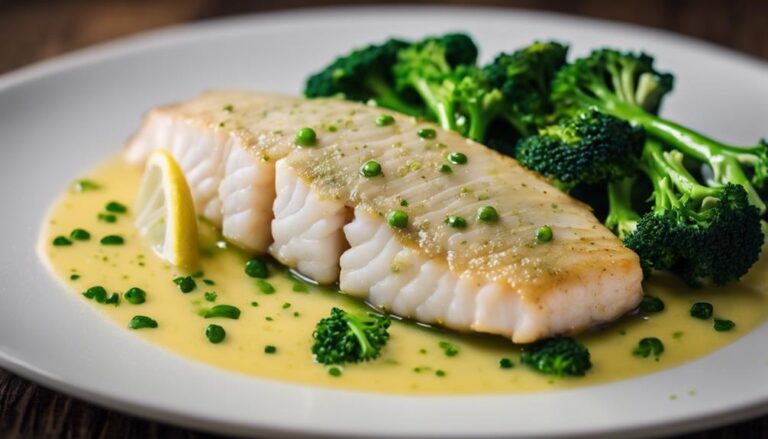 Sous Vide Lemon Butter Tilapia With Broccoli