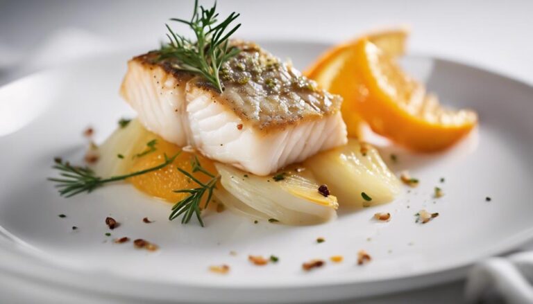 Sous Vide Cod With Fennel and Orange