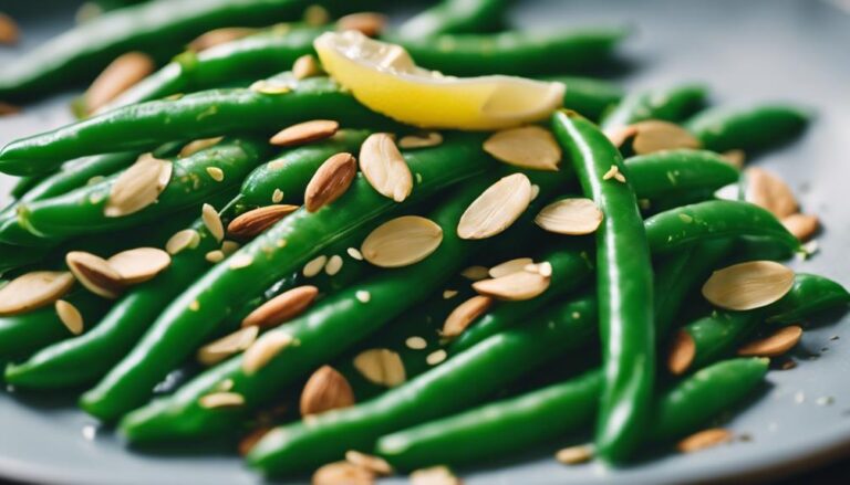 Sous Vide Green Bean Almondine