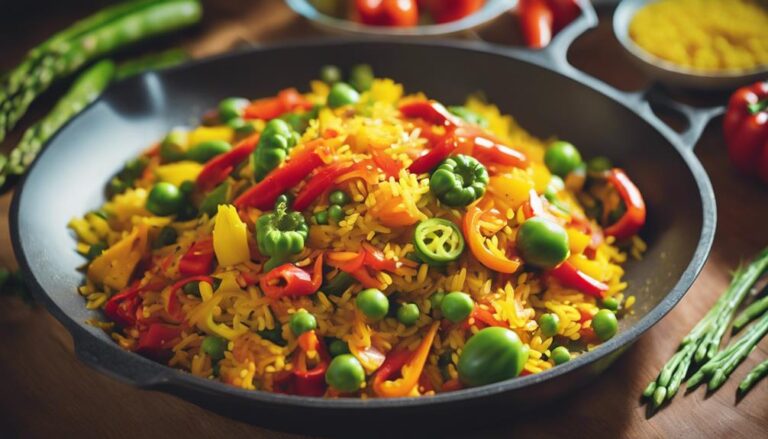 Sous Vide Vegetable Paella