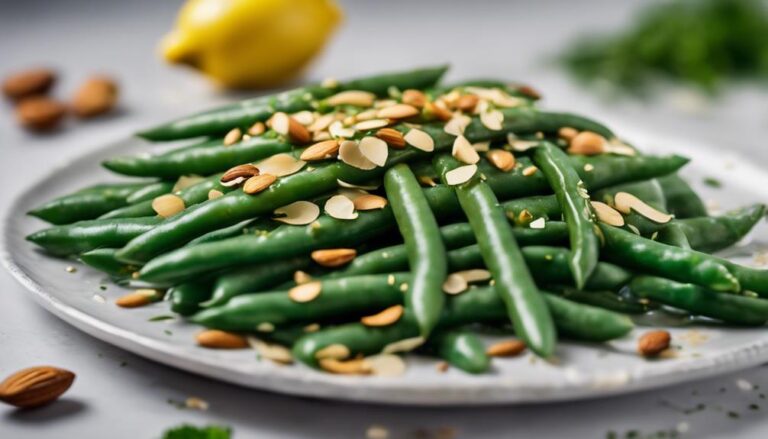 Sous Vide Green Bean Almondine