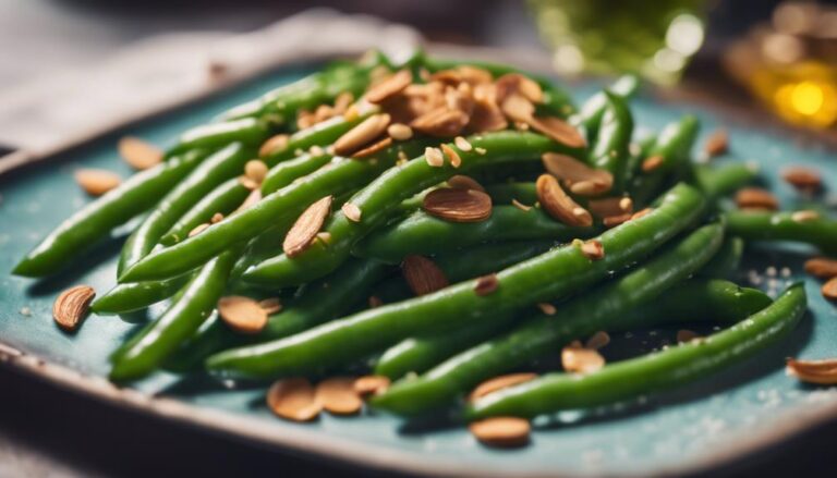 Sous Vide Green Bean Almondine