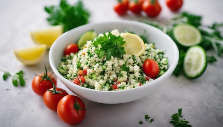 Sous Vide Low-Carb Cauliflower Tabouleh