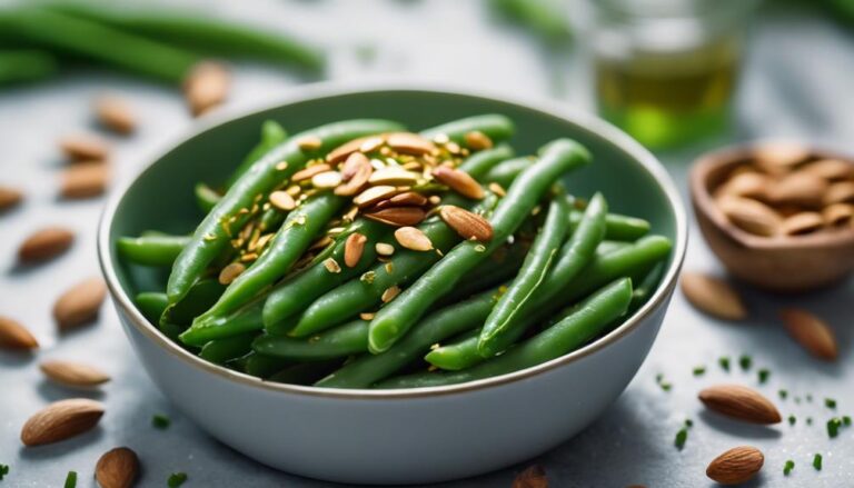 Sous Vide Green Bean Almondine