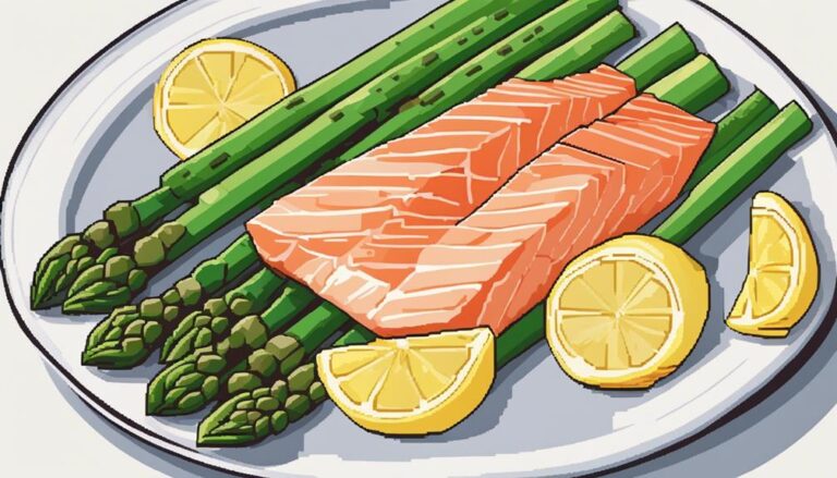 Sous Vide Salmon With Asparagus and Lemon