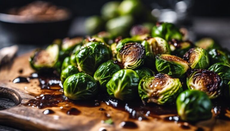 Sous Vide Balsamic Glazed Brussels Sprouts