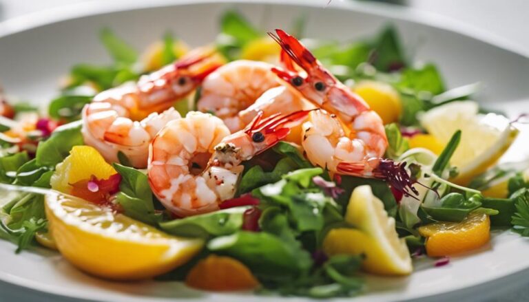 Sous Vide Shrimp and Citrus Salad