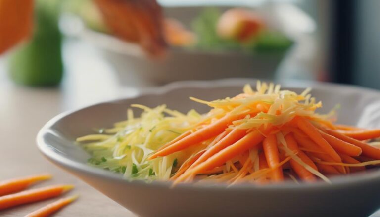 Sous Vide Carrot and Apple Slaw