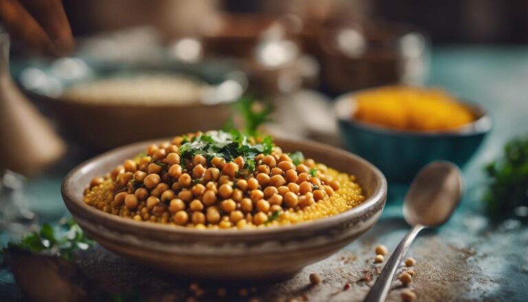 Sous Vide Moroccan Couscous With Chickpeas