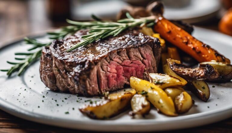 Sous Vide Ribeye With Rosemary Garlic Butter