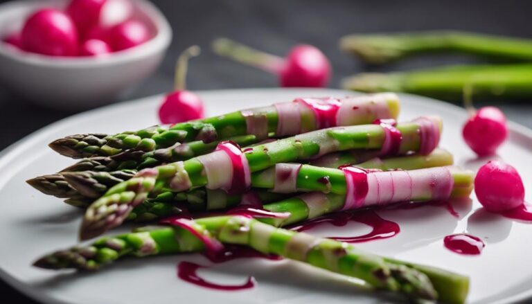 Sous Vide Asparagus and Radish Salad