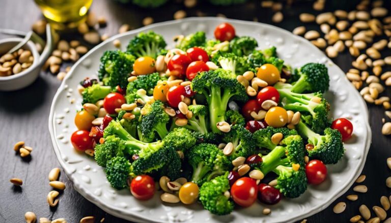 Sous Vide Broccoli and Pine Nut Salad