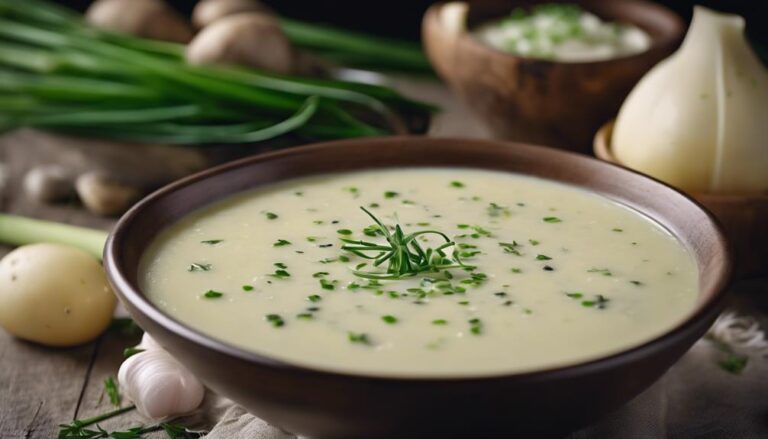 Sous Vide Leek and Potato Soup