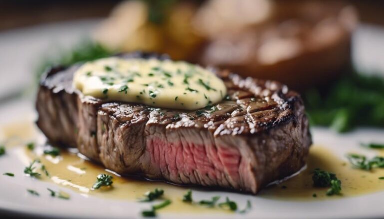 Sous Vide Grass-Fed Steak With Herb Butter